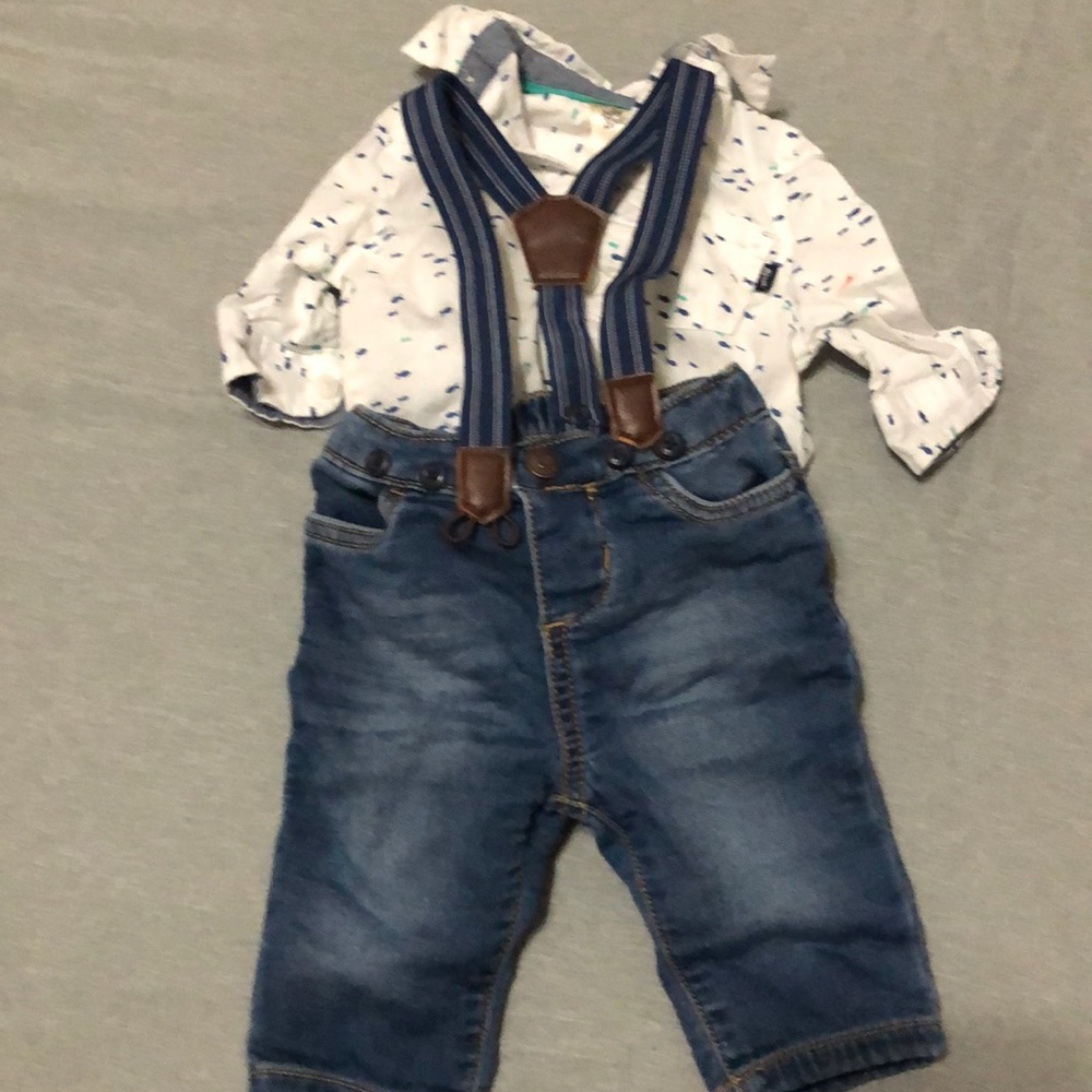 Baby gosh overall outfit